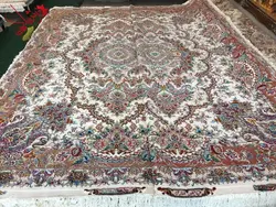 فرش بهمبخور طرح خطیبی جدید