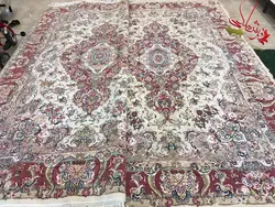 فرش تبریز با طرح خطیبی قلم جدید