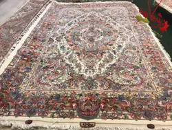 فرش تبریز طرح خطیبی جفت جدید قلم