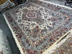 طرح خطیبی جدید حاشیه و گل ابریشم رج 40 اندازه تک 6 متری