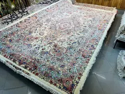 طرح خطیبی جدید حاشیه و گل ابریشم رج 40 اندازه تک 6 متری