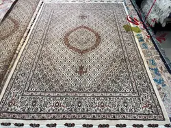 طرح ماهی رج 35 معروف به 40 گل ابریشم اندازه جفت 2 در 1.5 متر