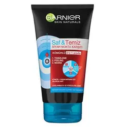 پاک کننده ٣ منظوره زغال فعال پیور اکتیو گارنیه