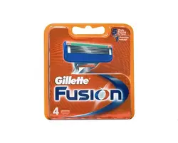 تیغ یدک ژیلت مدل Fusion بسته 4 عددی