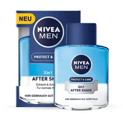 افتر شیو نیوآ سری Men مدل Protect And Care حجم 100 میلی لیتر