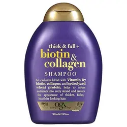 شامپو بدون سولفات حجم دهنده مو بیوتین و کلاژن او جی ایکس