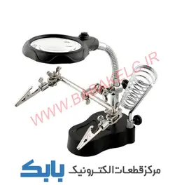 پایه هویه ذره بین دار مدل TE-801