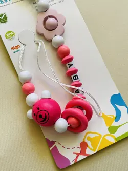 بند پستانک چوبی كد TN331