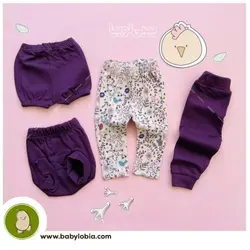 سرویس باز گل و مرغ  ( شلوار)  کد NG680