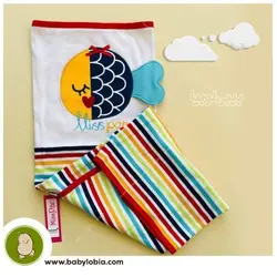 دور پیچ بافت ماهی دم آبی كد TN232