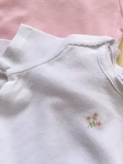 زیردکمه آستین کوتاه دخترانه