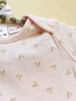 زیردکمه آستین کوتاه دخترانه