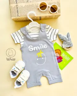 بیلر کوتاه و بلوز smile