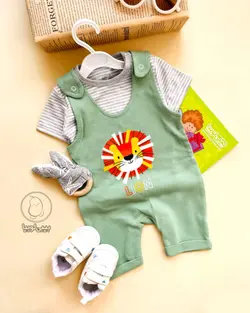 بیلر کوتاه و بلوز lion