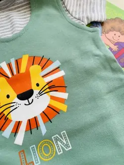 بیلر کوتاه و بلوز lion