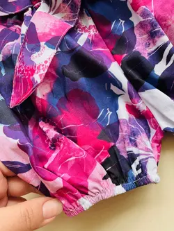 بادی و شلوارک بنفش