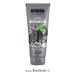 ماسک زغال فریمن با دانه های شکر سیاه و ذغال