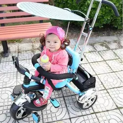 سه چرخه رویال ۷ فلامینگو Royal Tricycle 7 Flamingo چرخ بلبرینگی و با کیفیت - بهار تویز