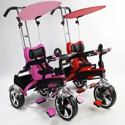 سه چرخه رویال ۷ فلامینگو Royal Tricycle 7 Flamingo چرخ بلبرینگی و با کیفیت - بهار تویز
