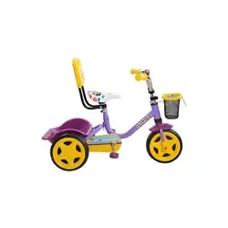 سه چرخه فیلیپر زنجیری جی تویز - Fillper دارای سبد جلو و تشتک عقب زنگ دار - بهار تویز