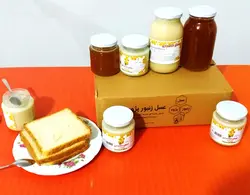 عسل خامه ای شده اصل creamy honey