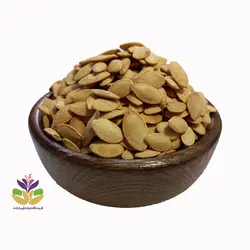 قیمت تخمه کدو دو آتیشه درجه 1 گوشتی | خریداز فروشگاه بارنات