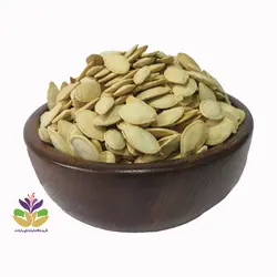 تخمه کدو گوشتی ممتاز درجه 1 | فروشگاه مواد غذایی بارنات