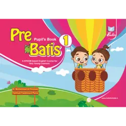 Pre-Batis 1 (ویژه کودکان) – کتاب آموزشی زبان انگلیسی به شیوه پروژه-محور  - ویژه کودکان چهار سال