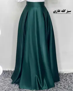 دامن ماکسی ساتن