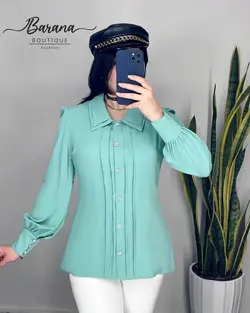 شومیز دو یقه خرگوشی