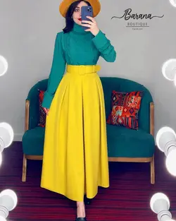 شومیز یقه پنج سانت شش دکمه