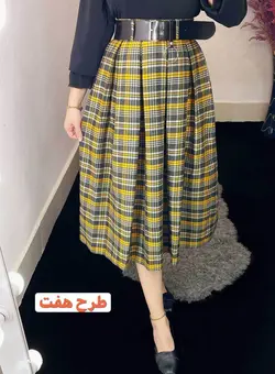 دامن پیله ای پشمی قد هشتاد TH