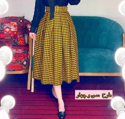 دامن پیله ای پشمی قد هشتاد TH