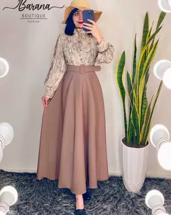 شومیز طرح دار جلو دکمه SN