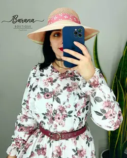 پیراهن گلدار