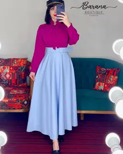 شومیز چهار دکمه کرواتی