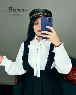 شومیز چهار دکمه کرواتی