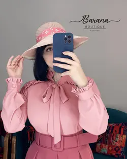 شومیز چهار دکمه کرواتی