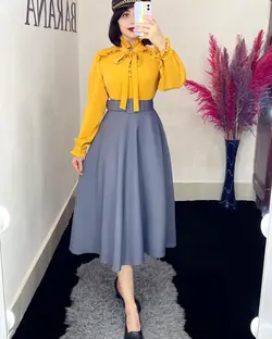 شومیز چهار دکمه کرواتی