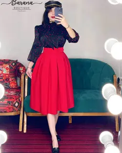 شومیز کرواتی خالدار