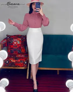 شومیز پر دکمه