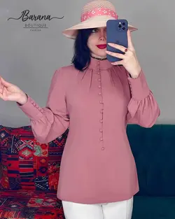 شومیز پر دکمه