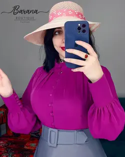 شومیز پر دکمه