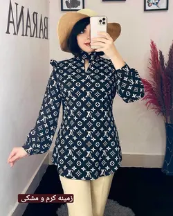 شومیز طرح دار  FR