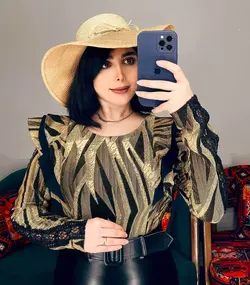 شومیز پروانه ای
