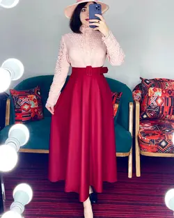 شومیز جلو دکمه انگلیسی