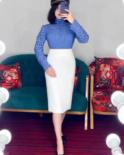 شومیز جلو دکمه انگلیسی