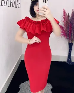 پیراهن کوتاه قایقی