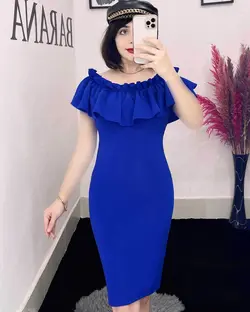 پیراهن کوتاه قایقی