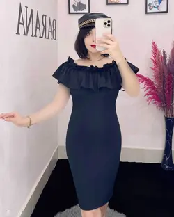 پیراهن کوتاه قایقی